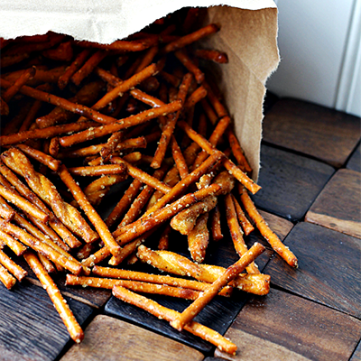 Ranch Pretzels ~ Flavored with Ranch, Dill, and Garlic these pretzels will become your next addiction!