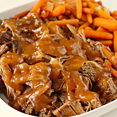 Slow Cooker Balsamic Pot Roast
