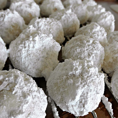 Toasted Almond Russian Tea Cakes