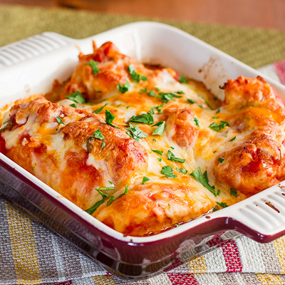 Crockpot Salsa Chicken with cheese - only 3 ingredients, it's embarrassingly easy to make.