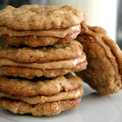 Half-way to heaven peanut butter cookies.