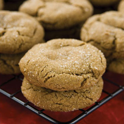 Chewy Ginger Snap Cookies ~ great christmas cookie...