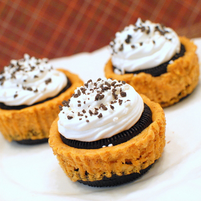 Pumpkin Oreo Cheesecake