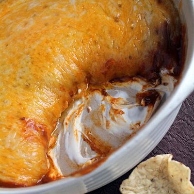 Chili Cheese Dip... guaranteed not to have any leftovers!