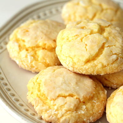 We love these Gooey Butter Cookies - so easy and so yummy!