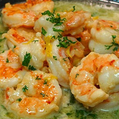 Easy and Healthy Shrimp Scampi