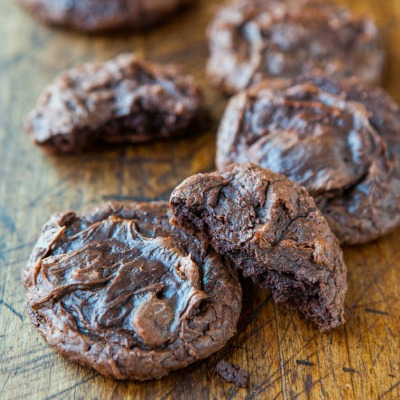 Soft and Chewy Brownie Cookies
