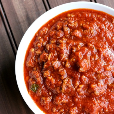Great Grandma's Pasta Sauce - Table for Two