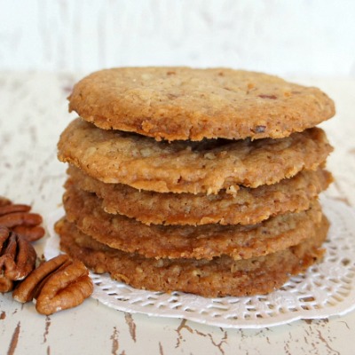 Pecan Shortbread Cookies!