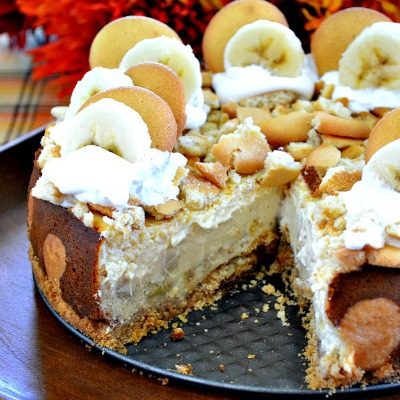 Banana Cheesecake. Wow - this is deelish. A great dessert with any dinner and anytime of year.
