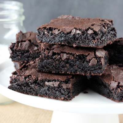 Easy from scratch Brownies! Just like a box mix! A timeless treat for the whole family, and these brownies will satisfy any sweet tooth!
