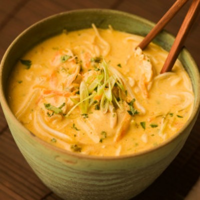 Thai Coconut Lime Curry Soup